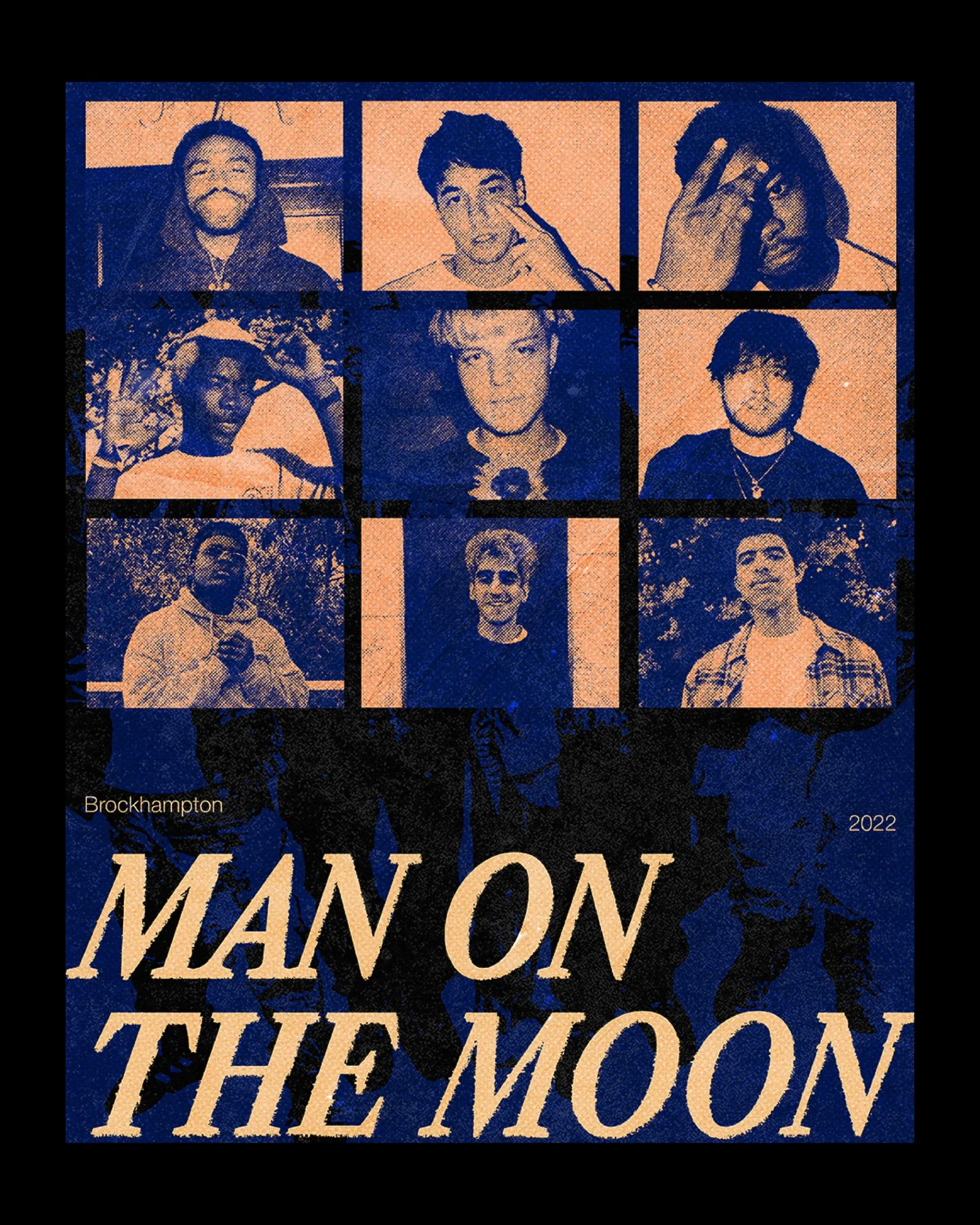 Man on the moon Poster