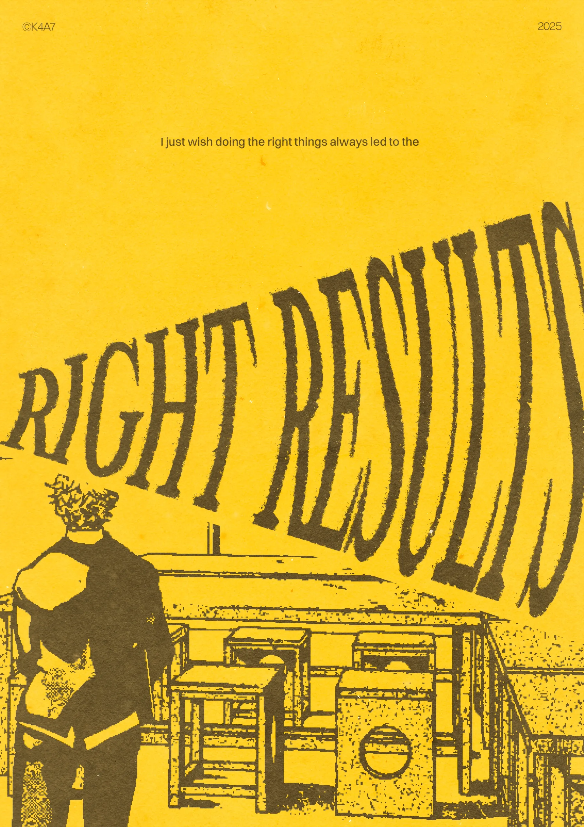 The right thing poster