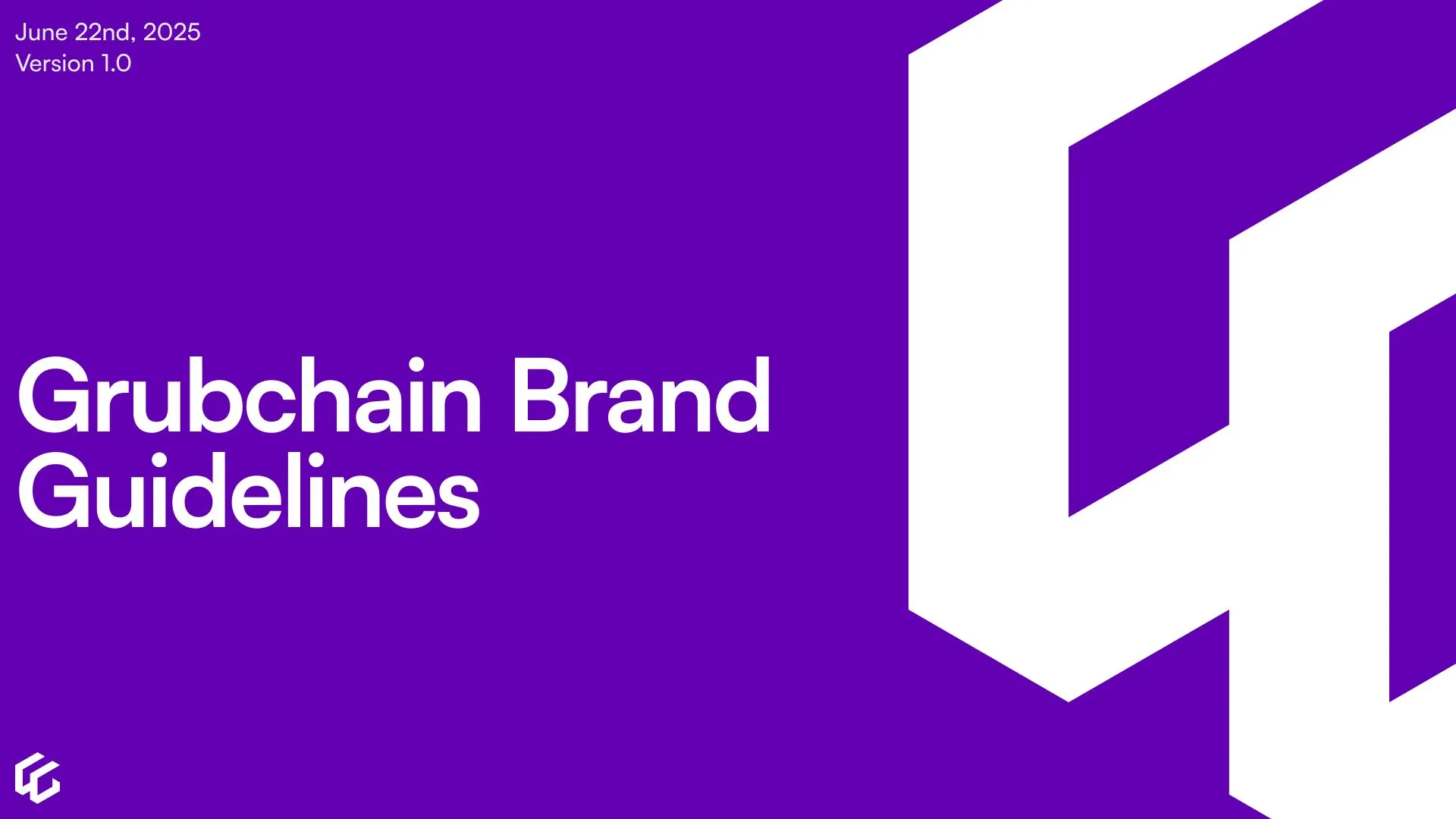 Grubchain Brand Guidelines Document