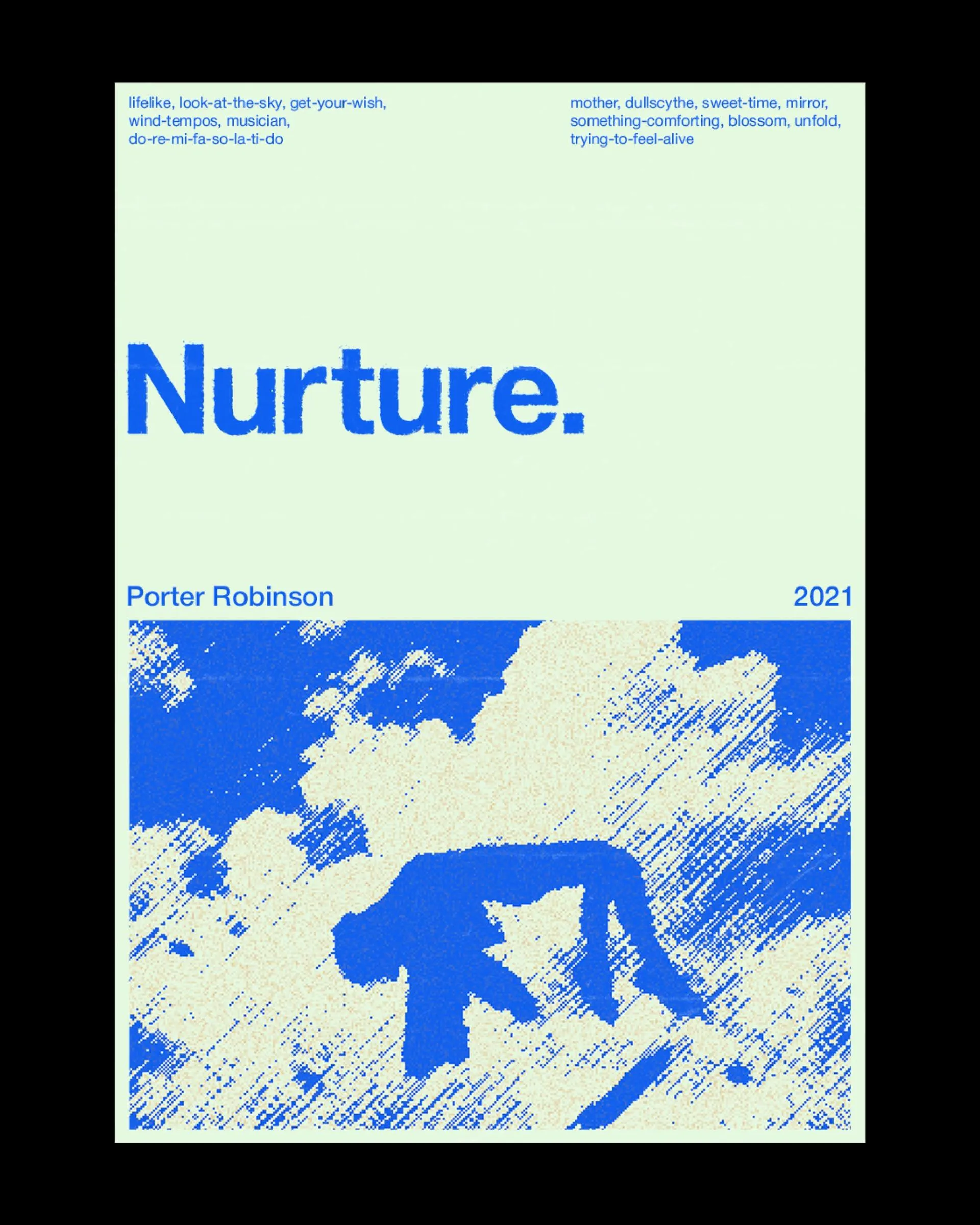 Porter Robinson Nurture Poster Design