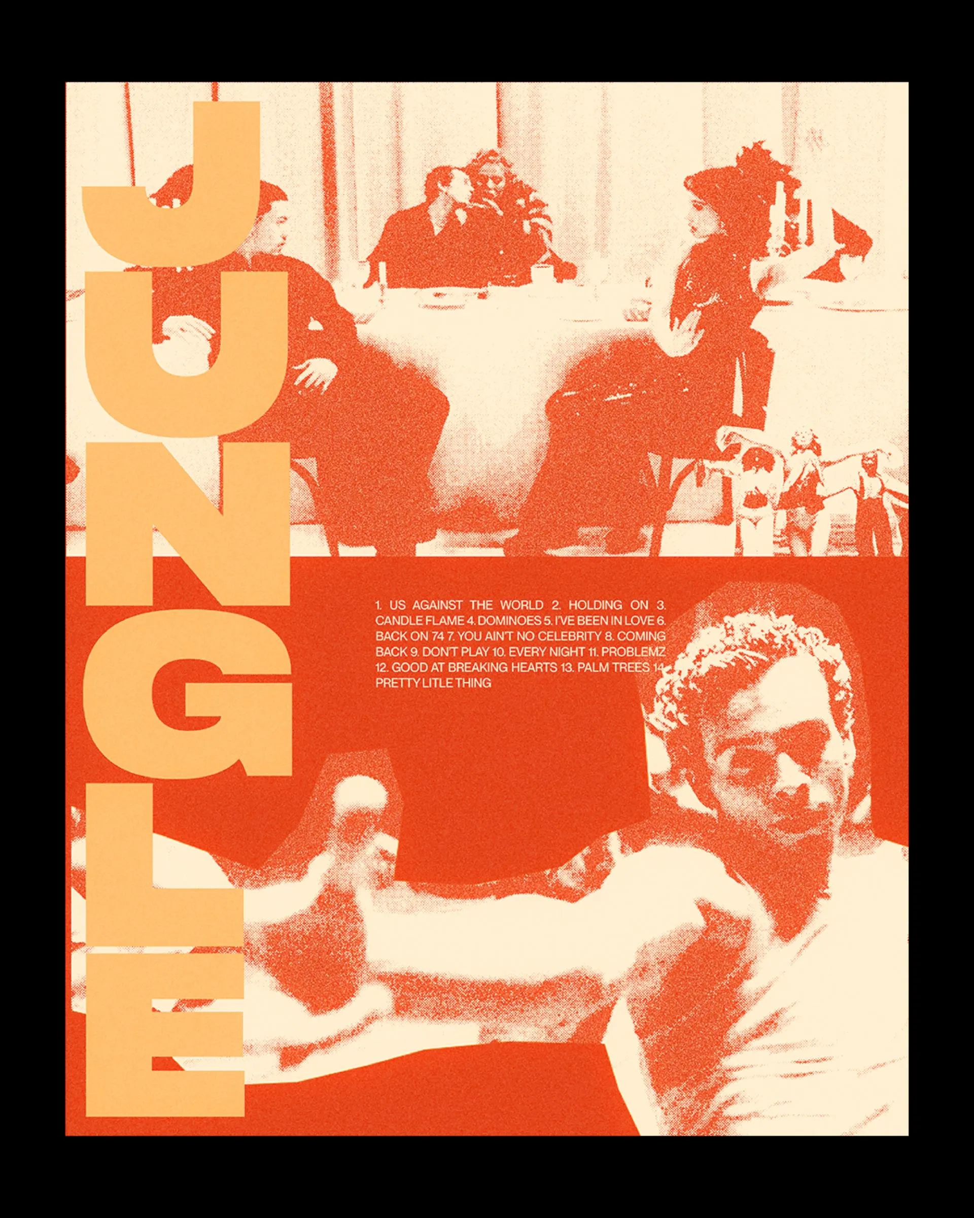 Volcano Jungle Poster