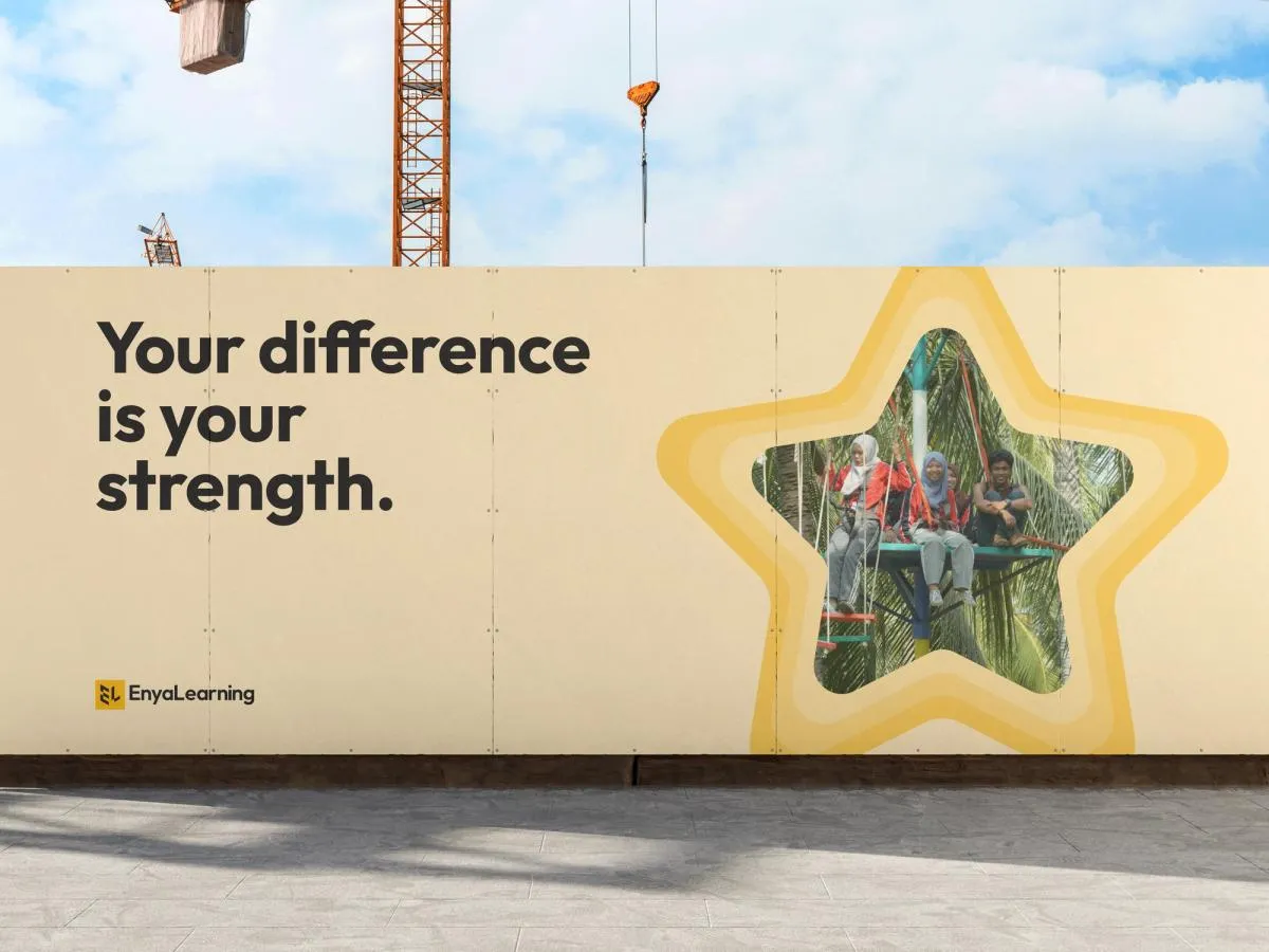 Billboard Mockup for Enya Learning 2025