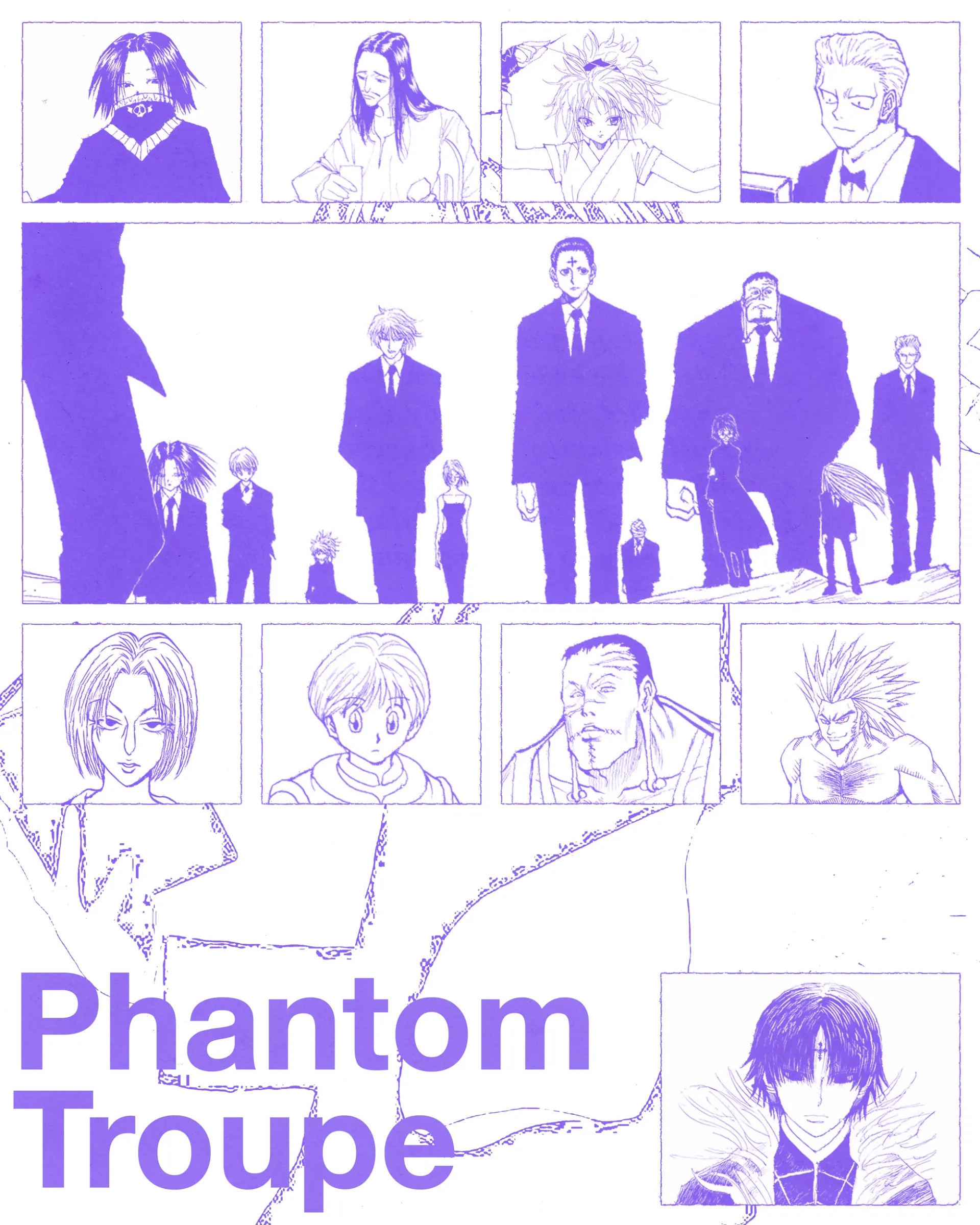 Phantom Troupe Poster