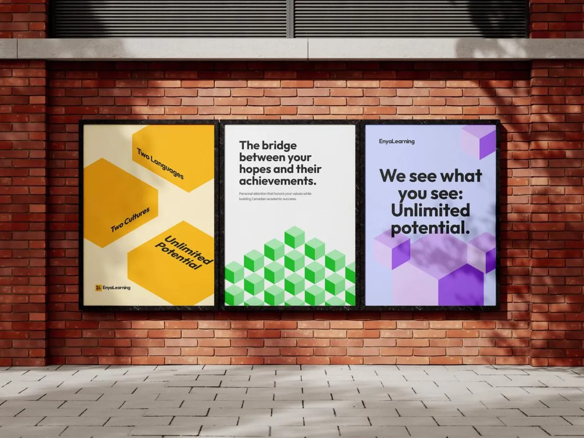 Billboard Mockup for Enya Learning 2025